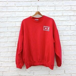 Vintage Hanes Ultimate Crewneck Sweatshirt Friends Of Flying Santa